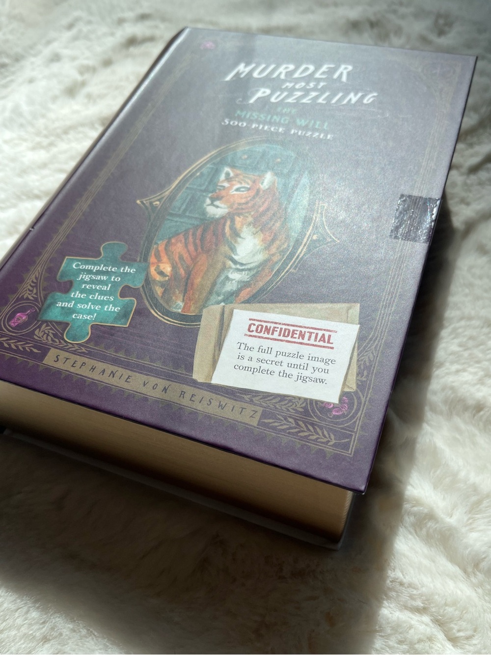 Chronicle Books 500 piece The Missing Will Mystery puzzle - Picture 4 of 4